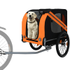 All-Terrain Dog Bike Trailer Folding Pet Carrier for Dogs 120LB