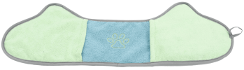 Pet Life Bryer 2-in-1 Microfiber Grooming Towel and Brush