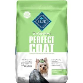 Blue Buffalo True Solutions Perfect Coat Natural Skin & Coat Care Salmon Recipe Adult Dry Dog Food