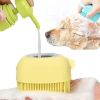Bath Massage Brush Soft Safety Silicone Pet