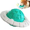 Interactive Flying Saucer Dog Toy – Sound & Molar Decompression Chew