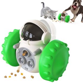 Interactive Slow Feeder & Treat Dispenser (Ships From: China, Color: Green)