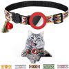 Pet Colored Bell Tassel Collar For Airtag Tracker