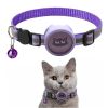 Pet Reflective Collar With Bell For AirTag