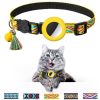 Pet Colored Bell Tassel Collar For Airtag Tracker