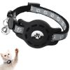 For AirTag Tracker Locator Protective Case Reflective Pet Collar