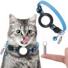 Pet Anti Lost Address Pendant Collar With Bell For Airtag