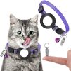 Pet Anti Lost Address Pendant Collar With Bell For Airtag