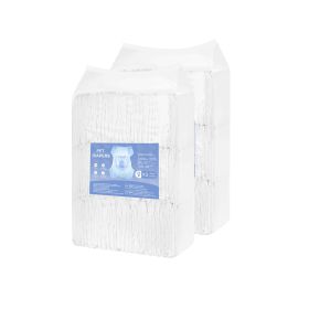 Disposable Dog Diapers, Super Absorbent Female Dog Diapers, 360Â° Leak-Proof Female Doggy Pet Diaper with Wetness Indicator for Heat Period, Training (Style: Female Dog Diapers, size: X-Small (144 Count))