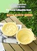 3-in-1 Travel Collapsible Bowl Foldable Slow-Feeder With Strong Suction Cups
