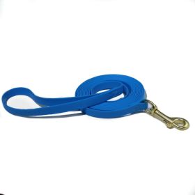 Waterproof Dog Training Leash | No-Tangle Embossed Grip Outdoor Lead for Dogs (Color: Sky Blue, size: 6M)