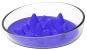Pet Life 'Cirlicue' Mountain Shaped Modern Slow Feeding Pet Bowl