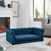 Durable Elevated Dog Sofa Bed, Comfortable Modern Dog Couch