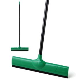 All-Surface Silicone Broom Squeegee Pet Hair Remover Smart Broom for Indoor Cleaning Cleans Glass Fine Dust Hair Liquids for Smooth Floors Rugs Window (Color: as Pic)