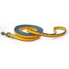 Dog Training Rope Leash 4.92FT | Tangle-Free Two-Color Walking Lead