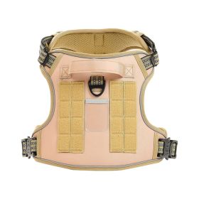Adjustable Dog Harness for Large Dogs | Outdoor Vest Harness (Type: Pet Supplies, Color: BROWN)