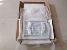 Foldable Freestanding Dog Gate for Doorways & Hallways