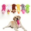 Squeaky Plush Dog Toy for Small & Medium Dogs - Durable Interactive Puppy Chew Toy - Soft Molar Pet Toy for Teeth Cleaning & Boredom Relief