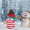 Christmas Dog Sweater | Snowman Turtleneck Winter Pet Clothes
