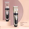 Quiet Rechargeable Pet Hair Clippers – Titanium Blades & Adjustable Guard Combs