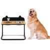 Adjustable Elevated Dog Bowl Feeder – Healthy Dining