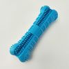 Natural Rubber Dog Dental Chews Care Dog Toys Bone for Pet Teeth Cleaning