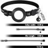 Pet Anti Lost Address Pendant Collar With Bell For Airtag
