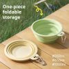 Portable Travel Pet Food & Water Bowl