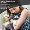 Pet Anti Lost Address Pendant Collar With Bell For Airtag
