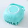 Bath Massage Brush Soft Safety Silicone Pet