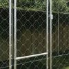Dog Kennel Silver 600 x 200 x 256 cm Galvanized Steel