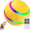 Interactive Rolling Ball Dog Toy – Mental Stimulation & Treat Dispensing