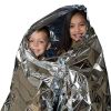 Military-Grade Emergency Thermal Blanket Outdoor Survival & First Aid