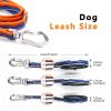 Reflective Dog Leash Set Waterproof | Adjustable No-Tangle Dog Walking & Training Lead