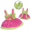 Juicy Watermelon Sundress with Large D-Ring